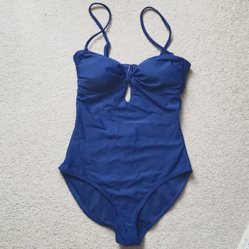 Blue Old Navy One Piece Swimming Suit, Size Small